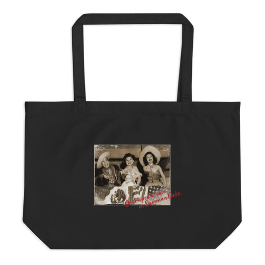 Large organic tote bag